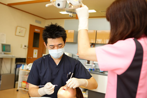 中期以上に進行した歯周病には外科的な治療をします